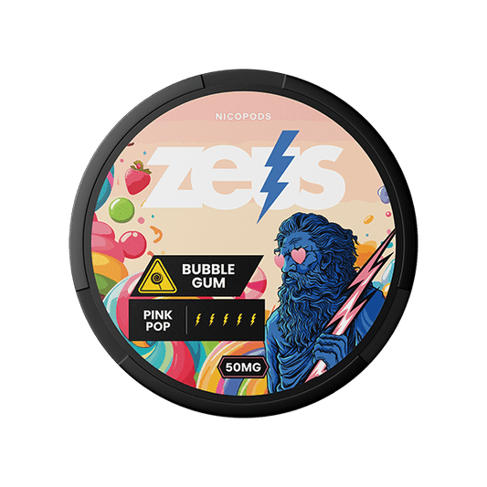 Zeus Bubble Gum 25MG - Snuscrew