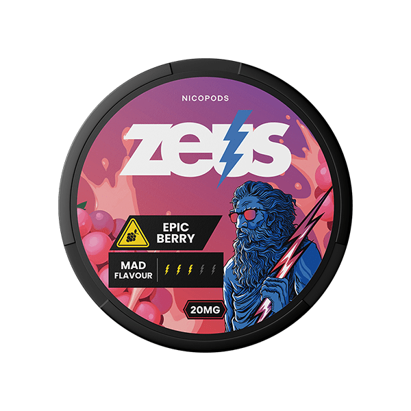 Zeus Epic Berry 10MG - Snuscrew