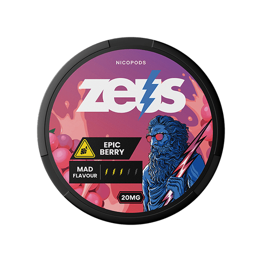 Zeus Epic Berry 10MG - Snuscrew