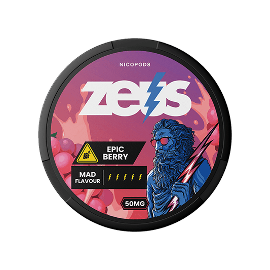 Zeus Epic Berry 25MG - Snuscrew