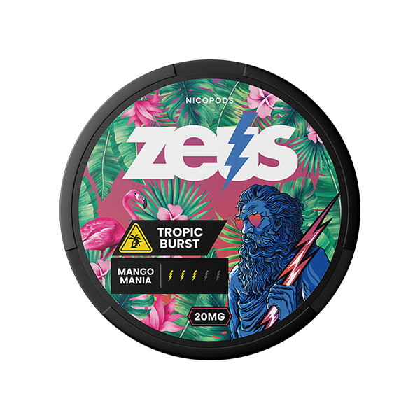 Zeus Tropic Burst 10MG - Snuscrew