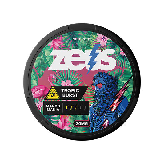 Zeus Tropic Burst 10MG - Snuscrew